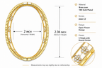 Stella Openwork Bangle Bracelet with Bezel-Set CZ Flowers, Milgrain Detail & Ribbed Edges