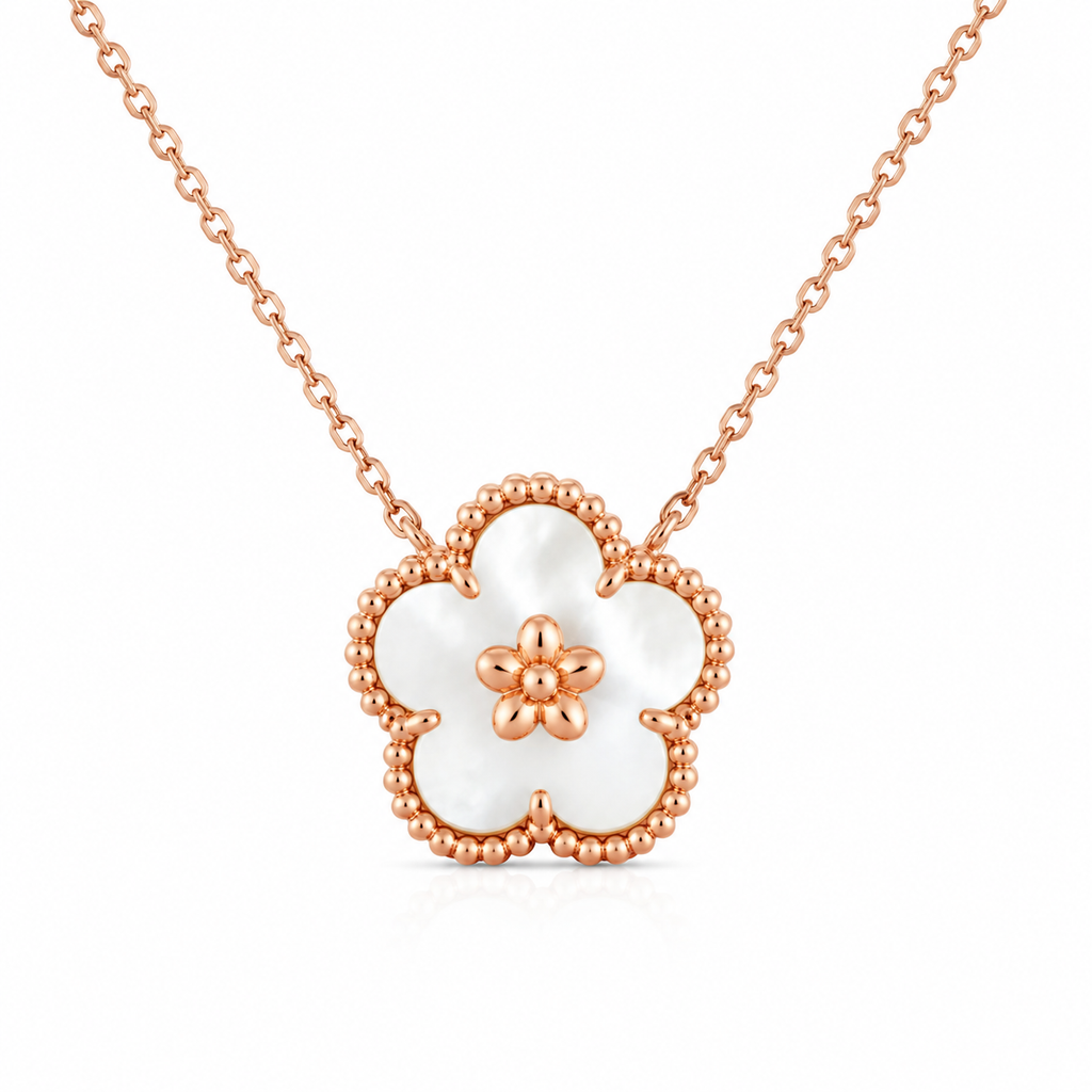 COREA Bloom Necklace – Rose Gold Plated