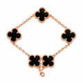 Celeste Heritage Bloom Bracelet 14K Rose Gold Plated