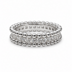 Emma Pavé Stacking Eternity Band Ring