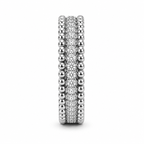 Emma Pavé Stacking Eternity Band Ring