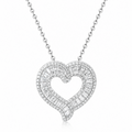 Elle Éternelle Heart Pendant Necklace