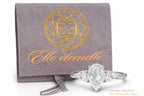Everlight Pear Trilogy Ring - 3.5CT Three Stone Pear Cut Moissanite Engagement Ring