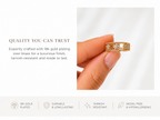 STELLA Elle Éternelle Floral Openwork Ring AAA CZ