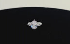 Everlight Pear Trilogy Ring - 3.5CT Three Stone Pear Cut Moissanite Engagement Ring