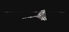 HEIRESS Emerald-Cut Certified Moissanite Engagement Ring – 4.34 CT